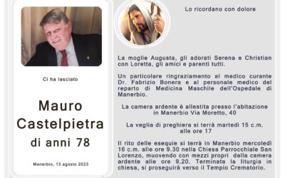 Esequie Mauro Castelpietra